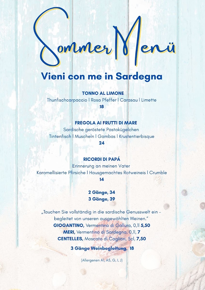 Menu - Ristorante L'opera | Hofheim Am Taunus photo 1